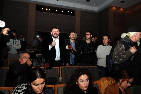 "Haliçport Toplantısı"nda protesto (1)