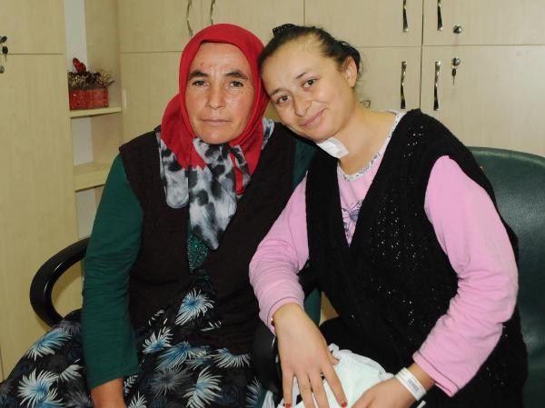 Gelinine böbreğini bağışladı