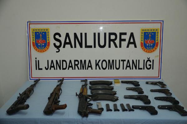Suruç'ta PKK'ya silah temin edenlere operasyon: 3 gözaltı