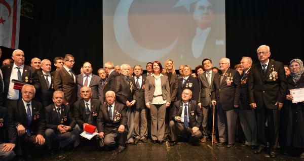 Muharip gazilere plaket