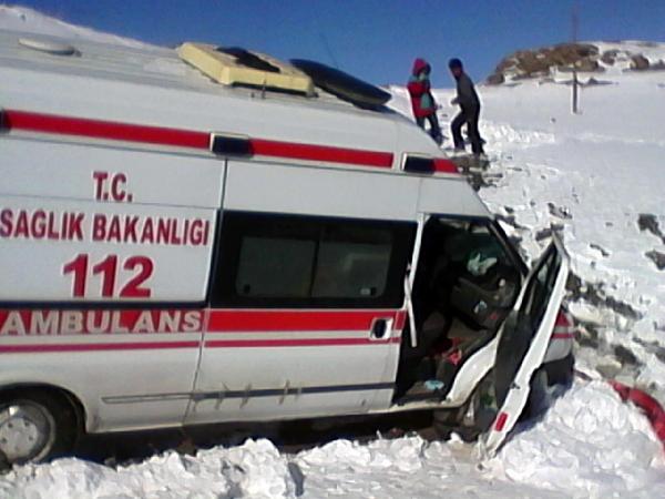 Kar nedeniyle Van ve Bitlis'te bazı yollar kapandı (2)