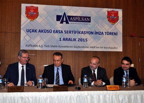 Aspilsan'ın uçak ve helikopter aküleri sivil uçaklarda kullanılması için protokol imzalandı