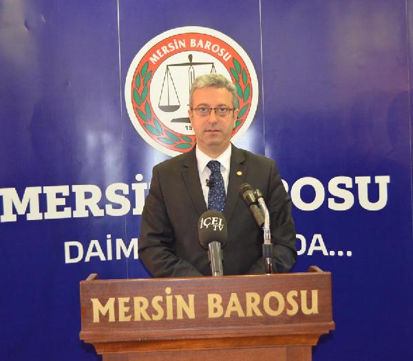 Mersin Barosu Başkanı Antmen: Can evimizden vurulduk