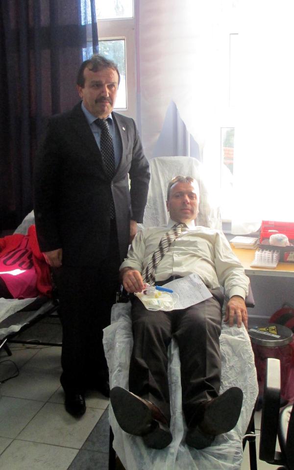 Okulda kan bağışı kampanyası