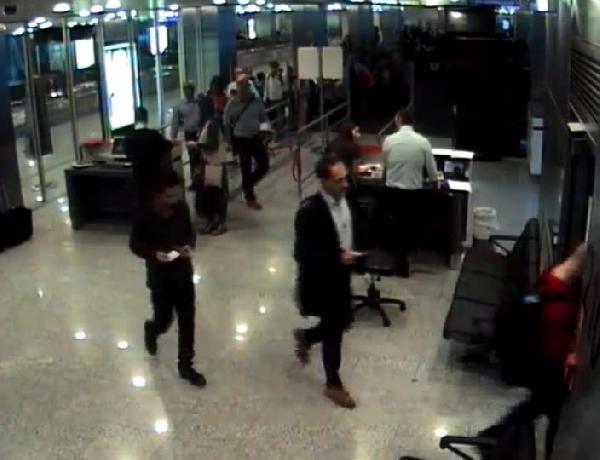 Savcı Fikret Seçen'in  yurtdışına çıkış görüntüleri ortaya çıktı