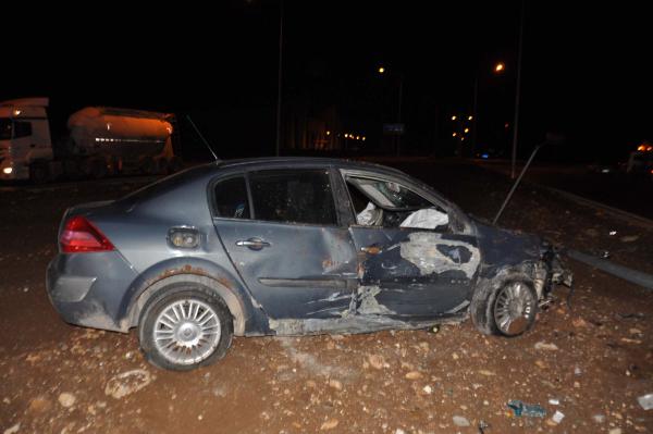 Adıyaman’da iki otomobil çarpıştı: 4 yaralı