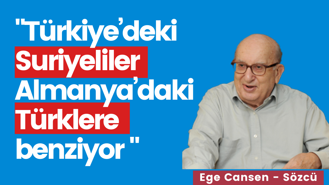 Gurbetçileri, Suriyelilere benzetti