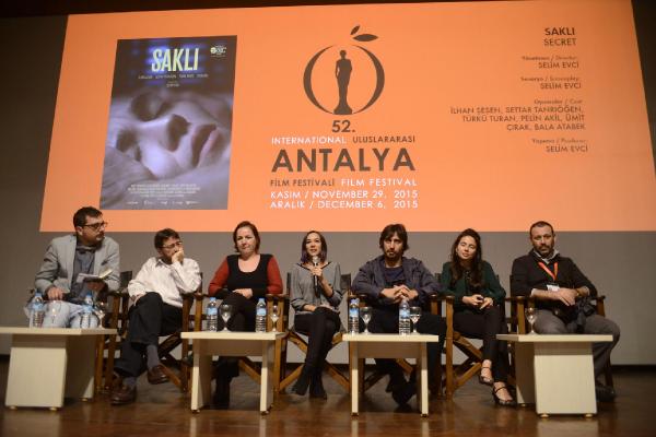 Altın Portakal adayı 'Saklı'nın gösterimi yapıldı