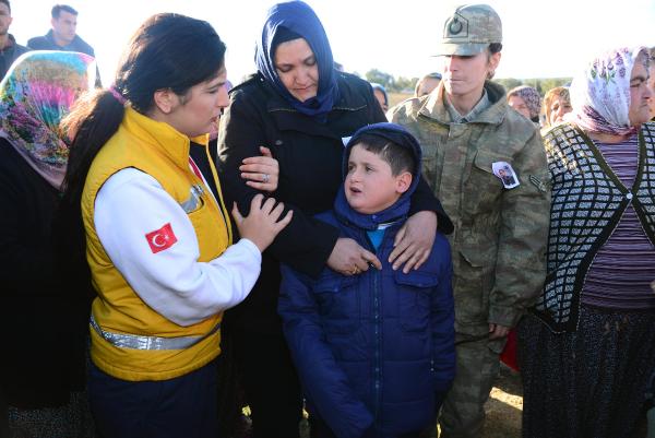 Şehit uzman çavuş Karaca'ya, Mardin'de uğurlama töreni (2)
