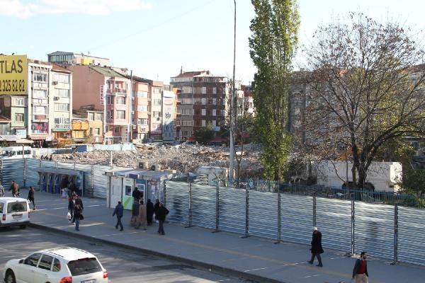 İSKİ binasının yıkımı tamamlandı