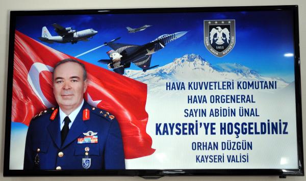 Hava Kuvvetleri Komutanı Orgeneral Ünal Kayseri'de (2)