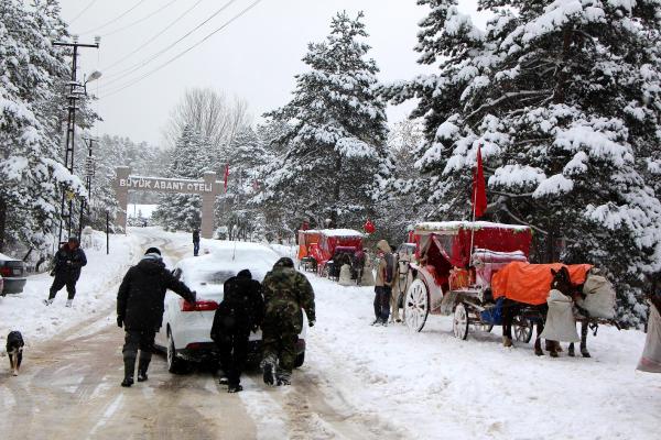 Bolu'da 50 köy yolu ulaşıma kapalı