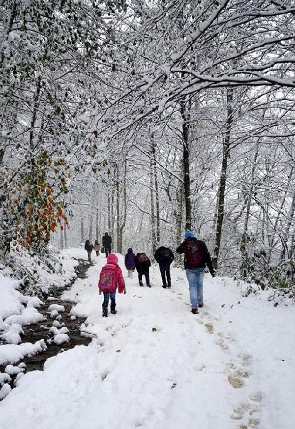 Rize’de 45 köy yolu ulaşıma kapandı