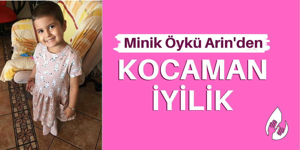 Minik Öykü Arin Almanya'da da umut oldu