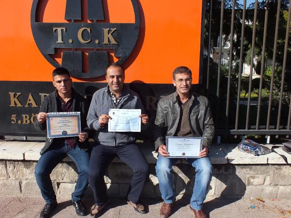 Fakülte mezunu taşeron işçilerden kadro eylemi