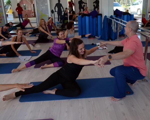 Ünlü pilatesçi Bodrum'da