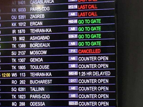 Rus Aeroflot'tan bir haftada ikinci  iptal