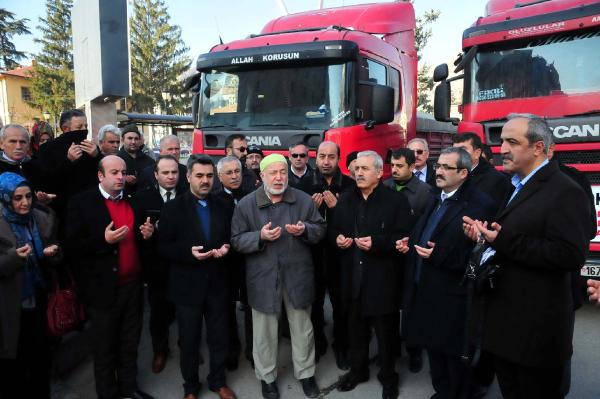 Tokat'tan Suriye'deki Türkmenlere yardım