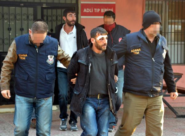 Polisi molotofkokteyli ile yaralayan PKK'lı yakalandı