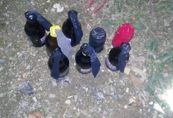 Sancaktepe'de kanalizasyon borusunda el yapımı bomba bulundu