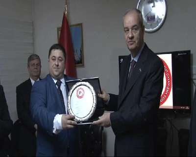 Başbuğ'a Manastırlılar Derneği'nden "Onursal Başkanlık" ve plaket...