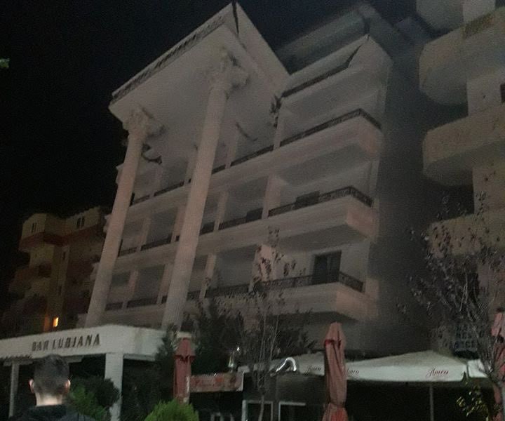 Türklerin kaldığı otel çöktü