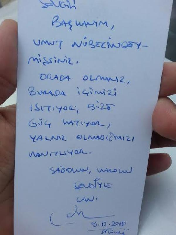 Umut Nöbeti”ni tutan Basın Konseyi Başkanı Türenç'e, Can Dündar'dan mektup
