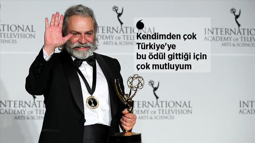 Haluk Bilginer, Emmy Ödülü'ne layık görüldü
