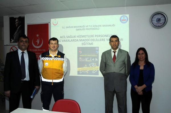 Emniyetten 112 personeline 'Olay Yeri' eğitimi