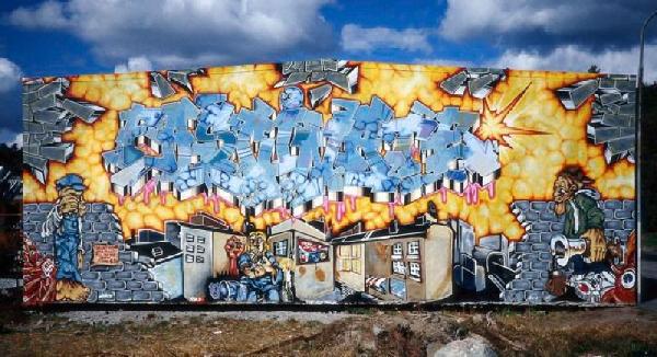 İsveç’in ilk grafiti eseri kültür varlığı olarak kabul edildi