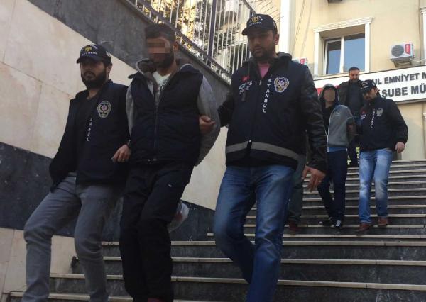 7 günde 4 gasp yapan şüpheliler yakalandı