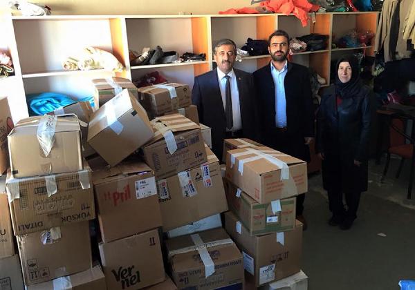 Tomarza’dan Bayırbucak’a yardım eli