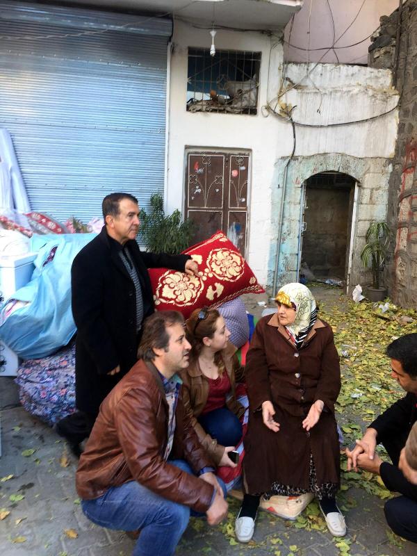 Diyarbakır Sur'da yasak kalktı, çatışmaların izleri ortaya çıktı (3)