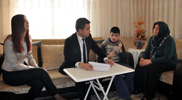 Engelli ögrenciler evde eğitim
