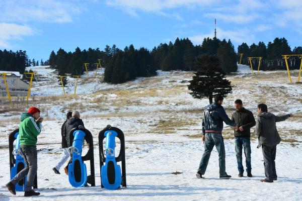 Uludağ'a günübirlikçi akını