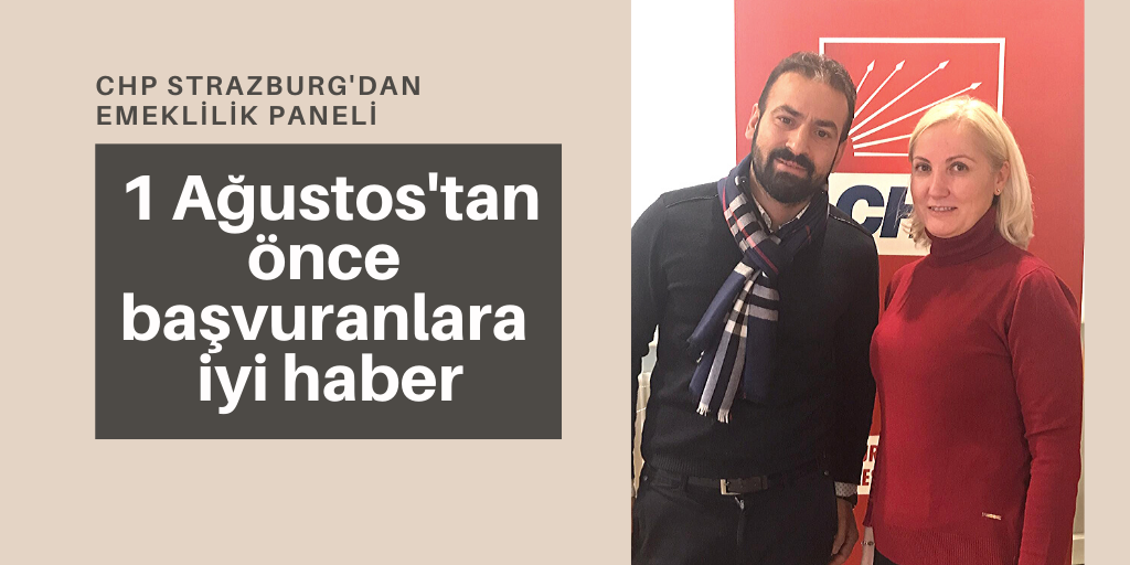 1 Ağustos'tan önce başvuranlara müjde