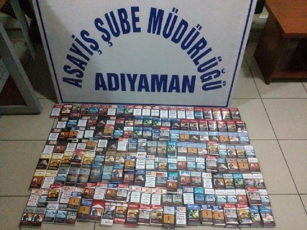 Adıyaman’da sigara hırsızlığına 3 tutuklama