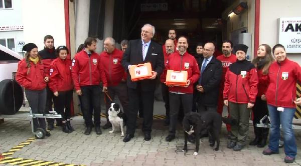 Almanya Büyükelçiliği'nden AKUT'a destek