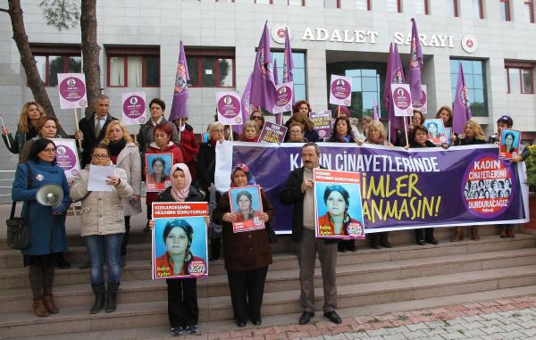 Eşi tarafından öldürülen Rabia Aydın için adalet istediler