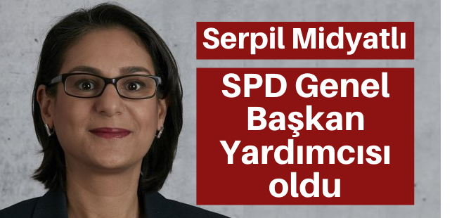 Midyatlı, SPD Genel Başkan Yardımcısı oldu