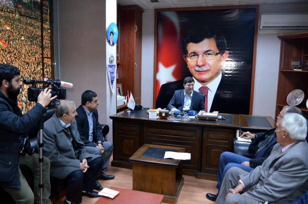 Kırklar Meclisi'nden, AK Parti Diyarbakır İl Başkanı'na 'sokağa çıkma yasağı' ziyareti
