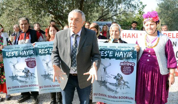Bodrum'da 19 Aralık'ta RES mitingi var