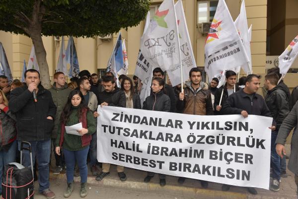 Basın açıklamasına polis müdahalesi