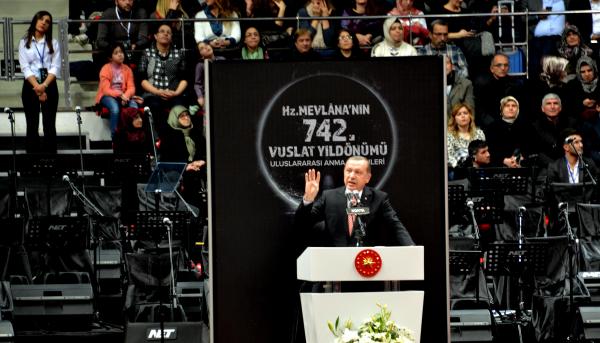 Mevlana, ölümünün 742'nci yılında 'Şeb-i Arus' törenleriyle anıldı