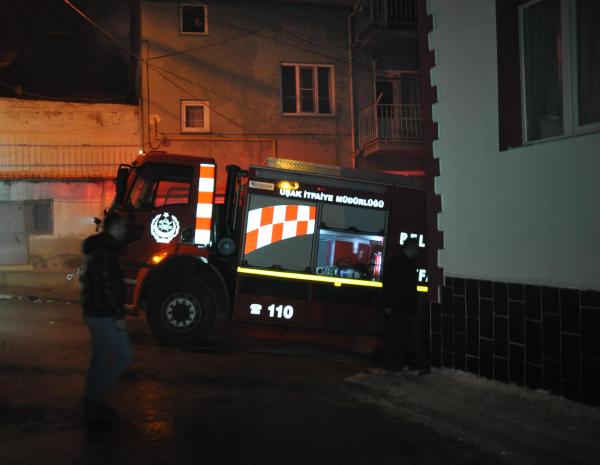 Elektrik sobasından yangın çıktı