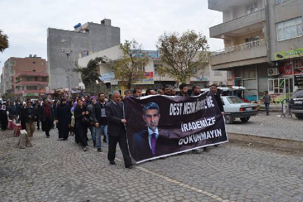 Suruç Belediyesi'nde iş bırakma eylemi
