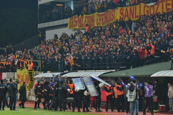 Göztepe hakem kurbanı