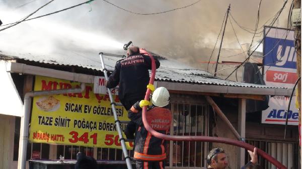 Sanayi sitesinde yangın çıktı: 5 iş yeri kullanılamaz hale geldi