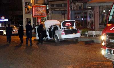 Deposundan LPG sızan otomobil paniğe yol açtı
