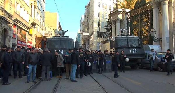 HDP'li gruba polis müdahalesi